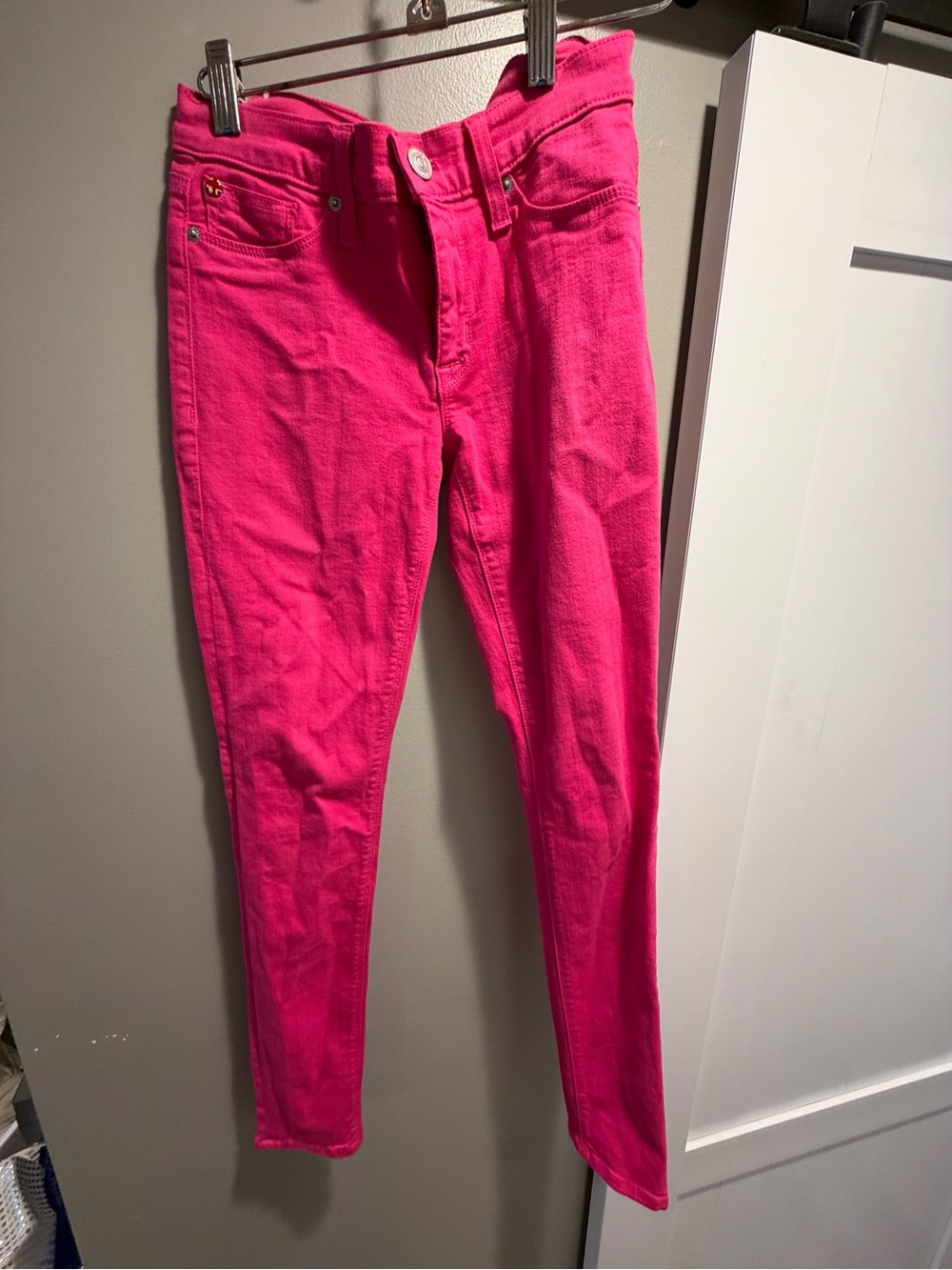 Hudson Jeans Hot Pink Skinny Women's Jeans